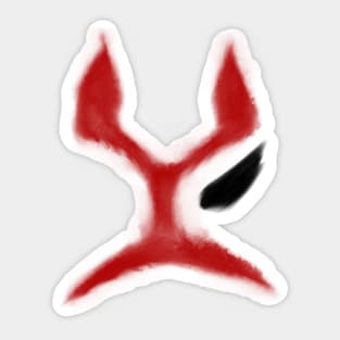 Kitsune Logo Sticker